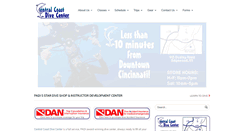 Desktop Screenshot of centralcoastdivecenter.com
